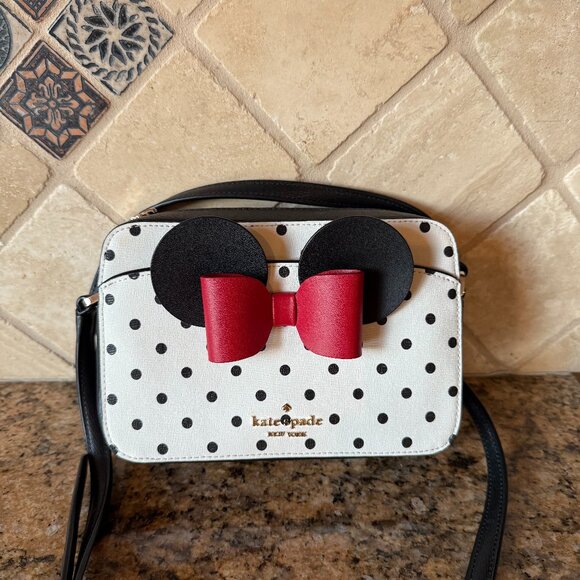 Kate Spade Disney Minnie Mouse Crossbody Bag - Picture 1 of 3